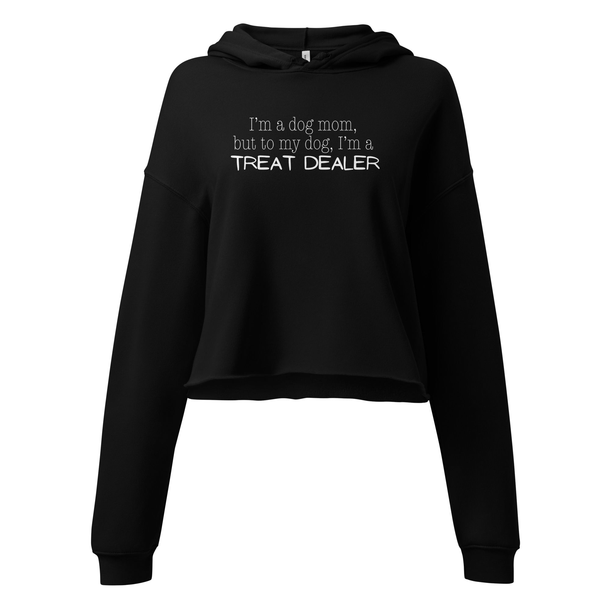 Treat Dealer Dog Mom Hoodie - Black / S