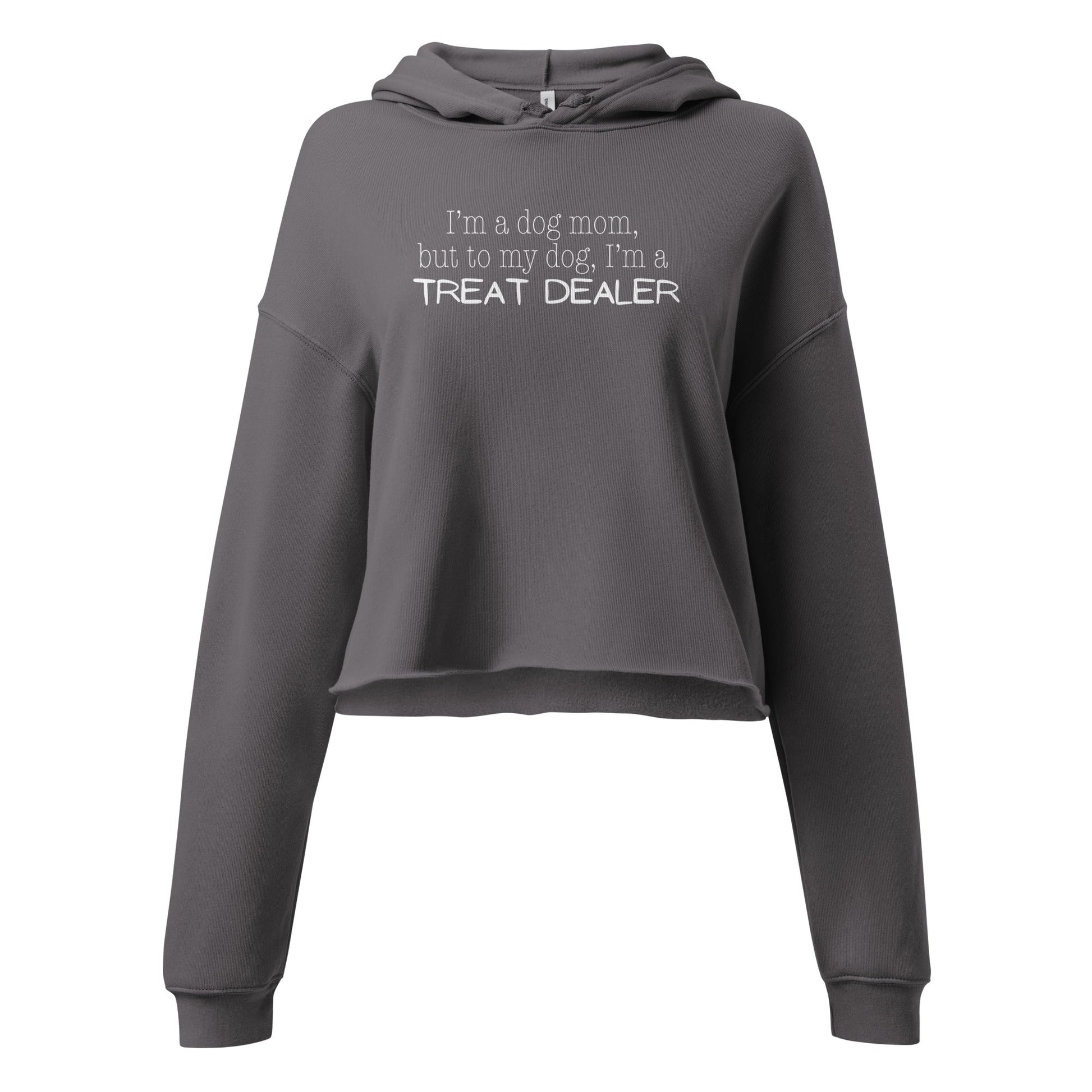 Treat Dealer Dog Mom Hoodie - Storm / S