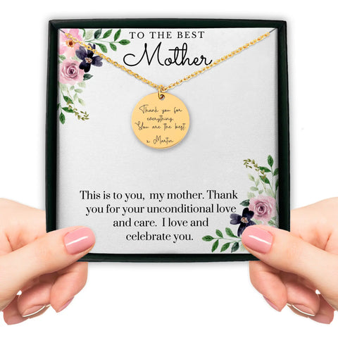 Best Mother - Unconditional Love Necklace