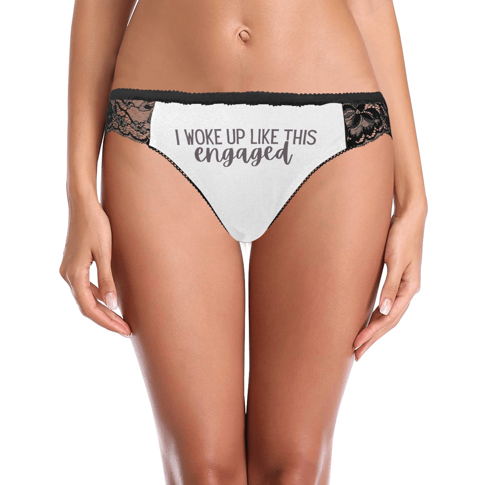 Woke Up Engaged Lace Undies