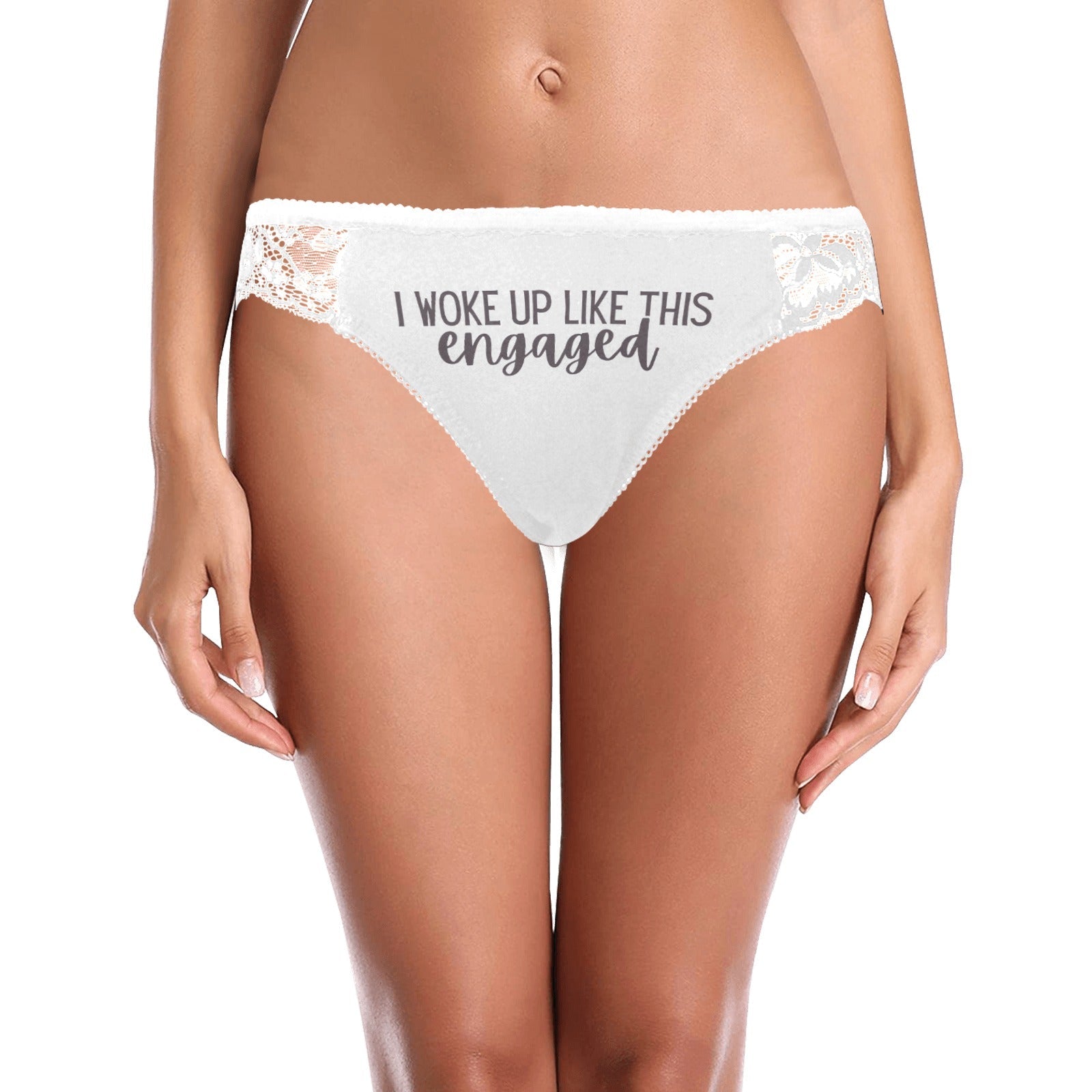 Woke Up Engaged Lace Undies