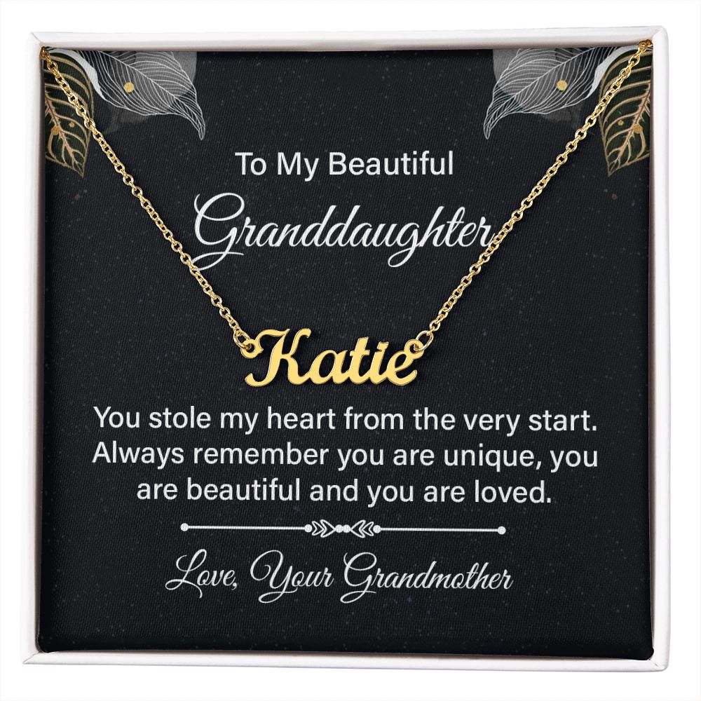 You Stole My Heart, Granddaughter
