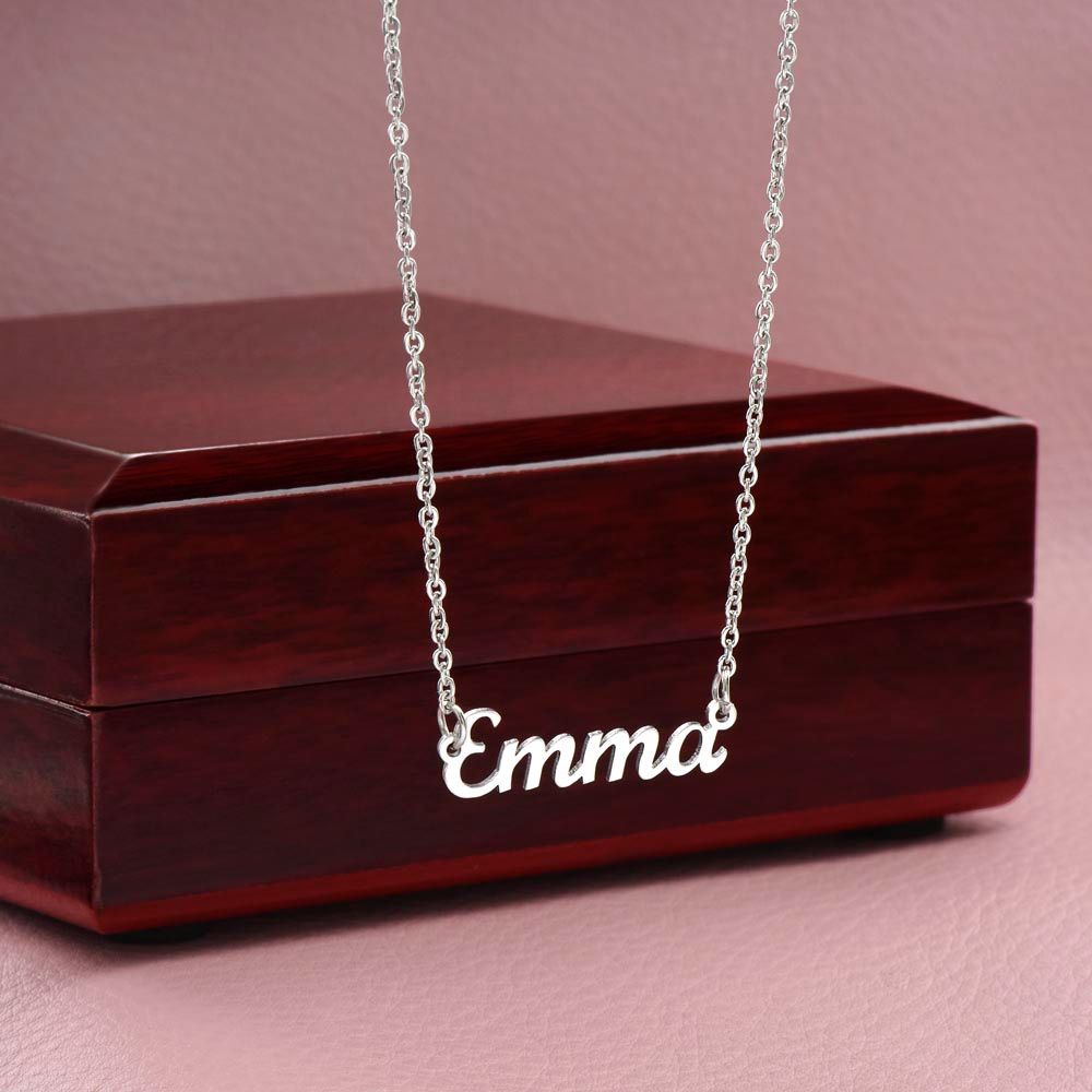 Greatest Gift - Personalized Name Necklace